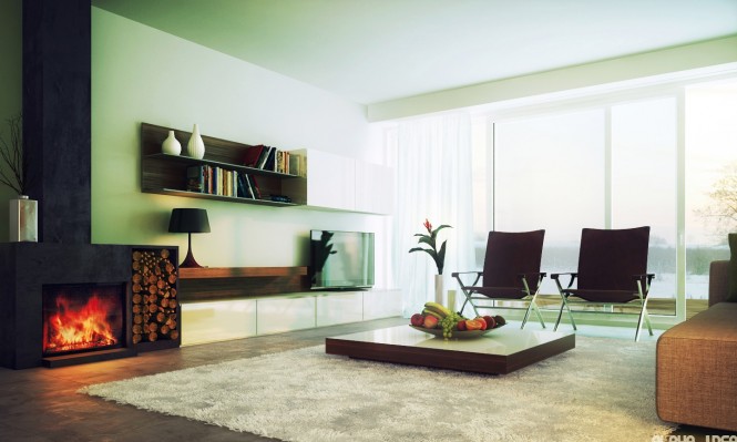 Beyaz Salon Modelleri (2)