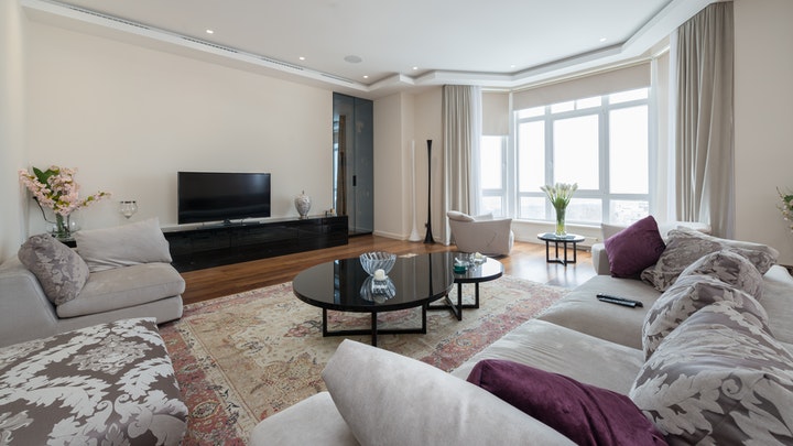 büyük kanepeli salon