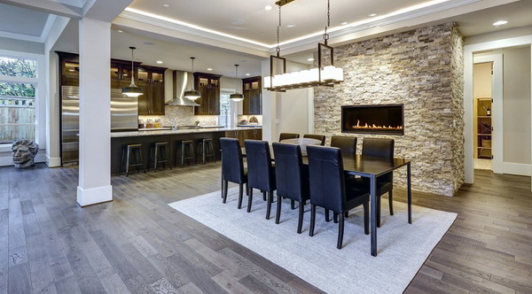 Yemek odasını modern bir şekilde tasarlamak