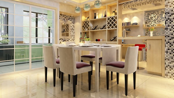Yemek odasını modern bir şekilde tasarlamak